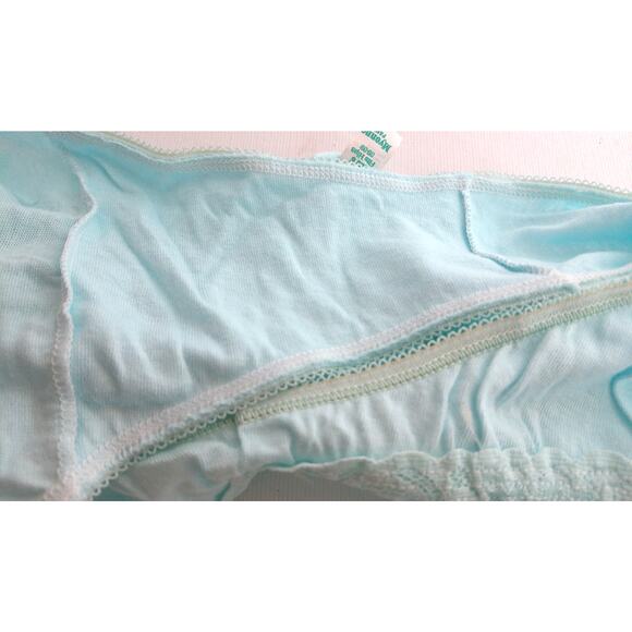 Vintage Myonne Blue Hi Leg Panties Bloomers Size 6 NEW - Picture 5 of 8